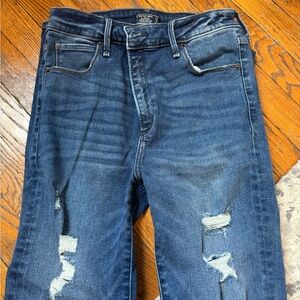 A&F high rise skinny jeans - size 4r/27